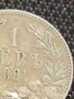 Сребърна монета 1 лев 1891г. Княжество България продупчена за НАКИТ, НОСИЯ, КОЛЕКЦИЯ 26190, снимка 3