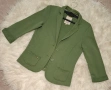 Зелено сако за гръдна обиколка от 86см до 106см, снимка 1