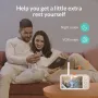 Видео с монитор с бебешка камера NETVUE, снимка 6