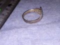 СТАРИНЕН СРЕБЪРЕН ПРЪСТЕН ФИЛИГРАННО СРЕБРО 950 ПРОБА РЪЧНА МАЙСТОРКА ФИНА ИЗРАБОТКА 17105, снимка 6