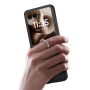 Motorola Razr 60 Ultra 5G Удароустойчив Litchi Texture/ Ring Holder Калъф и Протектор, снимка 13