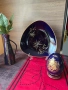 Порцеланови вази и купа кобалт, снимка 5