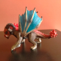 Колекционерска фигурка Schleich Dragon Battering Ram Дракон таран 70511 2014г, снимка 7