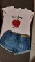 Къси панталони и тениска на zara, снимка 5