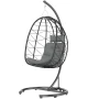 Висящ стол Outsunny за външно ползване тип „яйце“,, снимка 1