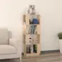 vidaXL Библиотека/разделител за стая, 51x25x132 см, бор масив, снимка 3