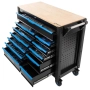 Професионален шкаф с инструменти с 12 чекмеджета 501 части StahlMayer JUMBO XXL, снимка 2