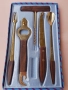 Ретро Винтидж комплект бар позлатени прибори , снимка 4