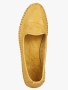 andrea conti woman slipper yellow Естествена кожа обувки жълти тип еспадрили.меки и леки, снимка 5