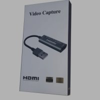 Кабел за заснемане на видео от USB към HDMI 1080p HD, за игри или предаване на живо ., снимка 2 - Друга електроника - 41633478