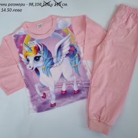 Памучни пижами за момиче - различни модели, снимка 2 - Детски пижами - 35564039