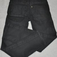 H&M Slim fit за момче  - сиво-черни дънки размер до 140 см., снимка 4 - Детски панталони и дънки - 34110207