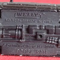Метална количка DODGE RAM MADE IN CHINA WELLY пикап Дълга база за КОЛЕКЦИЯ ДЕКОРАЦИЯ 37598, снимка 9 - Колекции - 40662964