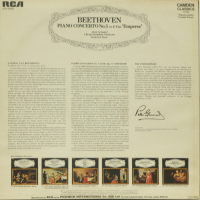Beethoven Piano Concerto 5-Грамофонна плоча-LP 12”, снимка 2 - Грамофонни плочи - 36340759