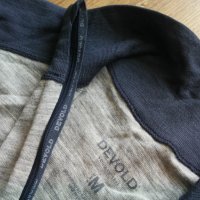 DEVOLD HIKING MAN HALF ZIP NECK 100% Extra Fine Merino Wool размер M термо блуза - 408, снимка 9 - Блузи - 41365088