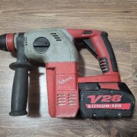 акумулаторен перфоратор milwaukee 28v, снимка 1 - Бормашини - 44241225