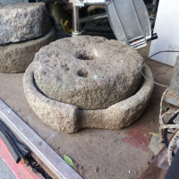 Стар каменен хромел костенурка , снимка 2 - Антикварни и старинни предмети - 44698002