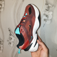 маратонки  Nike M2K Tekno Mahogany Mink/Black/Burnt Orange номер 41, снимка 13 - Маратонки - 40781172