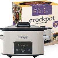 Crockpot Crock Pot уред за бавно готвене Дигитален Слоукукър 3,5 литра, снимка 1 - Мултикукъри - 39964633