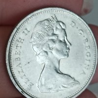 25 цента сребро 1968 г Канада

, снимка 1 - Нумизматика и бонистика - 41608866