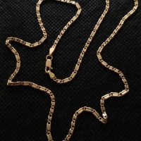 Златен ланец, снимка 9 - Колиета, медальони, синджири - 44349181