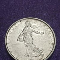 5 франка 1962 сребро УНК

, снимка 3 - Нумизматика и бонистика - 41523002