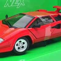 1:24 Метални колички: Lamborghini Countach LP 5000 S Welly, снимка 1 - Колекции - 44570013