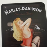 Harley-Davidson метална табела/постер/плакат, снимка 2 - Картини - 41726605
