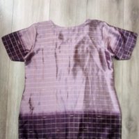 Дамска блуза - сатен, снимка 2 - Туники - 42007403