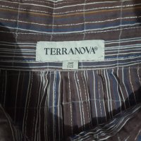 Кафява риза TERRANOVA M/L-5лв ПРОМОЦИЯ, снимка 2 - Ризи - 39438052