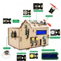 Ардуино, Smart Home Kit with Board for Arduino DIY STEM, снимка 5 - Други - 38572352
