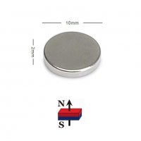 10x2mm МАГНИТ неодимов N52, Neodymium magnet NdFeB magnit, снимка 2 - Други стоки за дома - 35715791