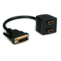 Превключвател DVI to 2x HDMI Multiplier SS300903, снимка 1 - Друга електроника - 39132172