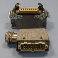 Куплунг машинен Contact PHOENIX H-B16T connector receptacle, снимка 1 - Резервни части за машини - 35891274