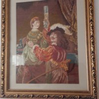 Гоблен Рембранд и Саския, снимка 1 - Гоблени - 34622481