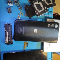 Samsung A04s части Дисплей с рамка блок захравнане заден капак камера, снимка 1 - Резервни части за телефони - 40289192
