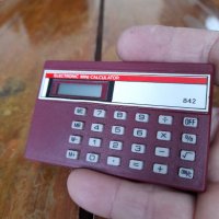 Стар електронен мини калкулатор, снимка 2 - Антикварни и старинни предмети - 39056230