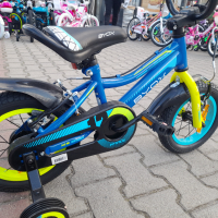BYOX Велосипед 12" PRINCE син, снимка 4 - Велосипеди - 44583884
