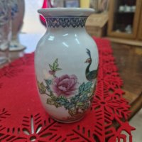 Страхотна рядка антикварна порцеланова китайска ваза , снимка 3 - Антикварни и старинни предмети - 41504842