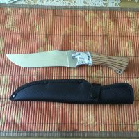 Руски нож "ОРЕЛ" -Стомана 65Х13; размер 160Х270, снимка 1 - Ножове - 34004115