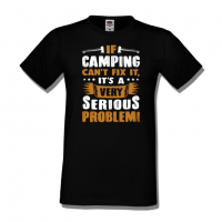 Мъжка тениска If Camping Can't Fix It,Къмпинг,Планина,Изненада,Подарък,Поход,Връх,Хижа,, снимка 9 - Тениски - 36352216