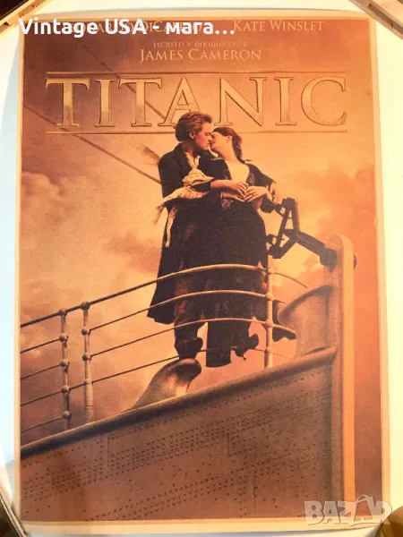 Ретро филмов постер / плакат - Титаник / Titanic, снимка 1