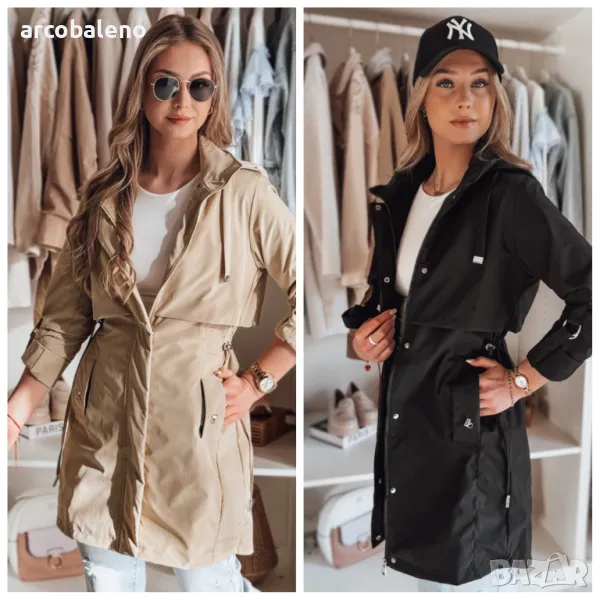 Дамско преходно яке тип парка NEWMOON, 2цвята , снимка 1