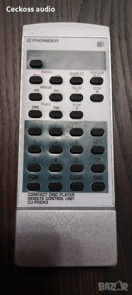 Дистанционно за сд плеър PIONEER PD- серия, снимка 1
