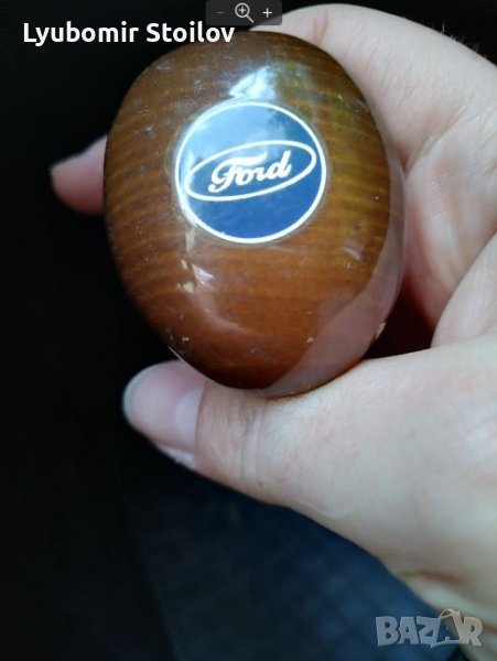 Махагонова топка за скоростен лост от Форд, снимка 1
