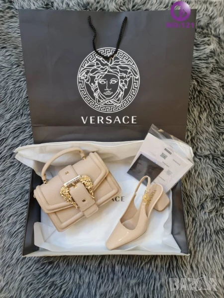 обувки на ток versace , снимка 1