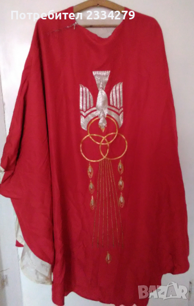 Стара пелерина- одежда (рицарска,църковна) ВАТИКАНА, снимка 1