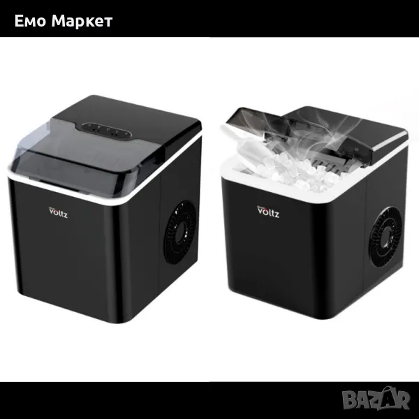 Ледогенератор Oliver Voltz OV51447A ,  100W, черен, 10кг/24ч./1.3L, снимка 1