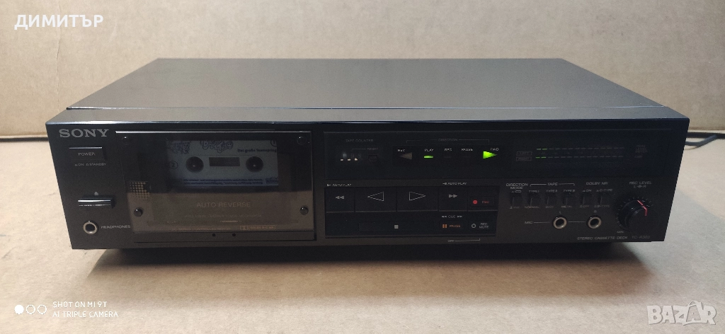 дек sony tc-r303, снимка 1