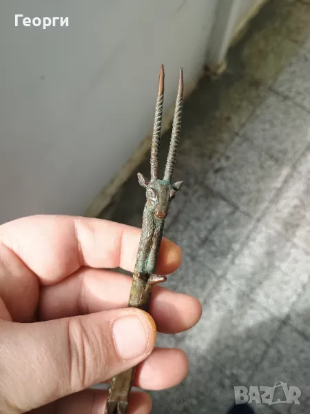 Красива бронзова антилопа, снимка 1